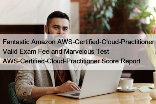 Fantastic Amazon AWS-Certified-Cloud-Practitioner Valid Exam Fee and Marvelous Test AWS-Certified-Cloud-Practitioner Score Report